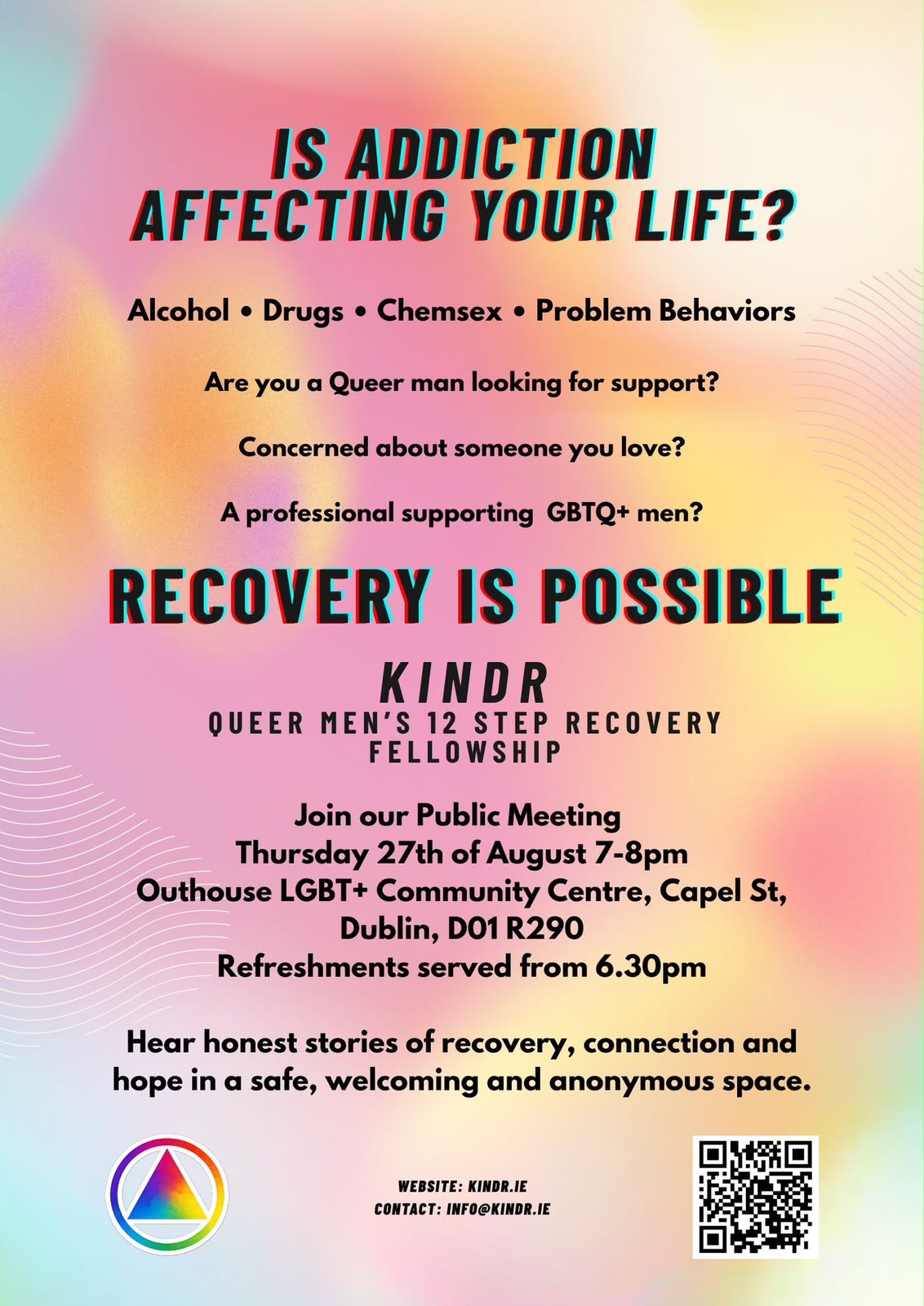 Kindr Public Meeting Poster